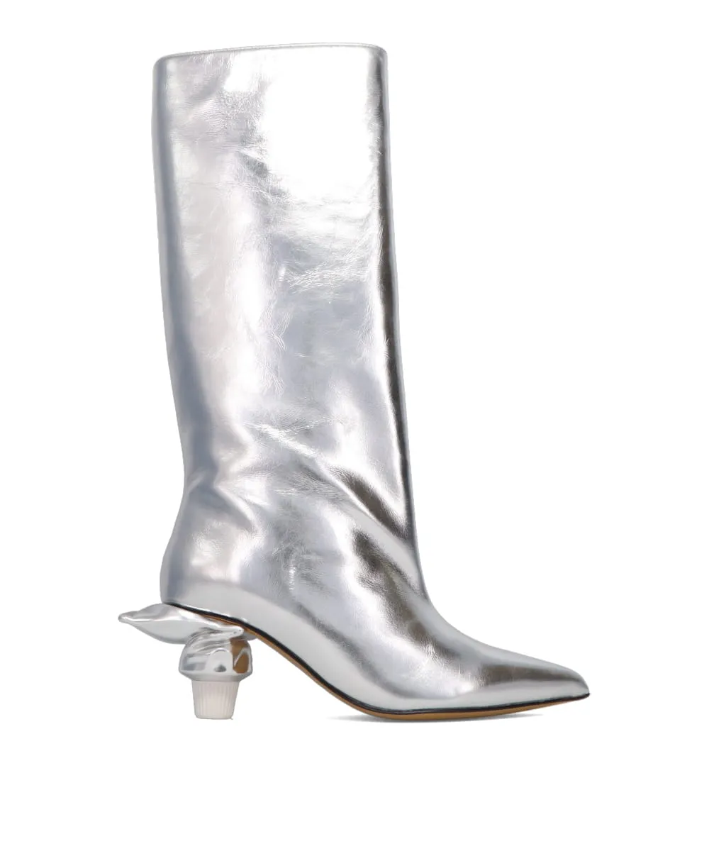 TOOTH PASTE HEEL LONG BOOTS