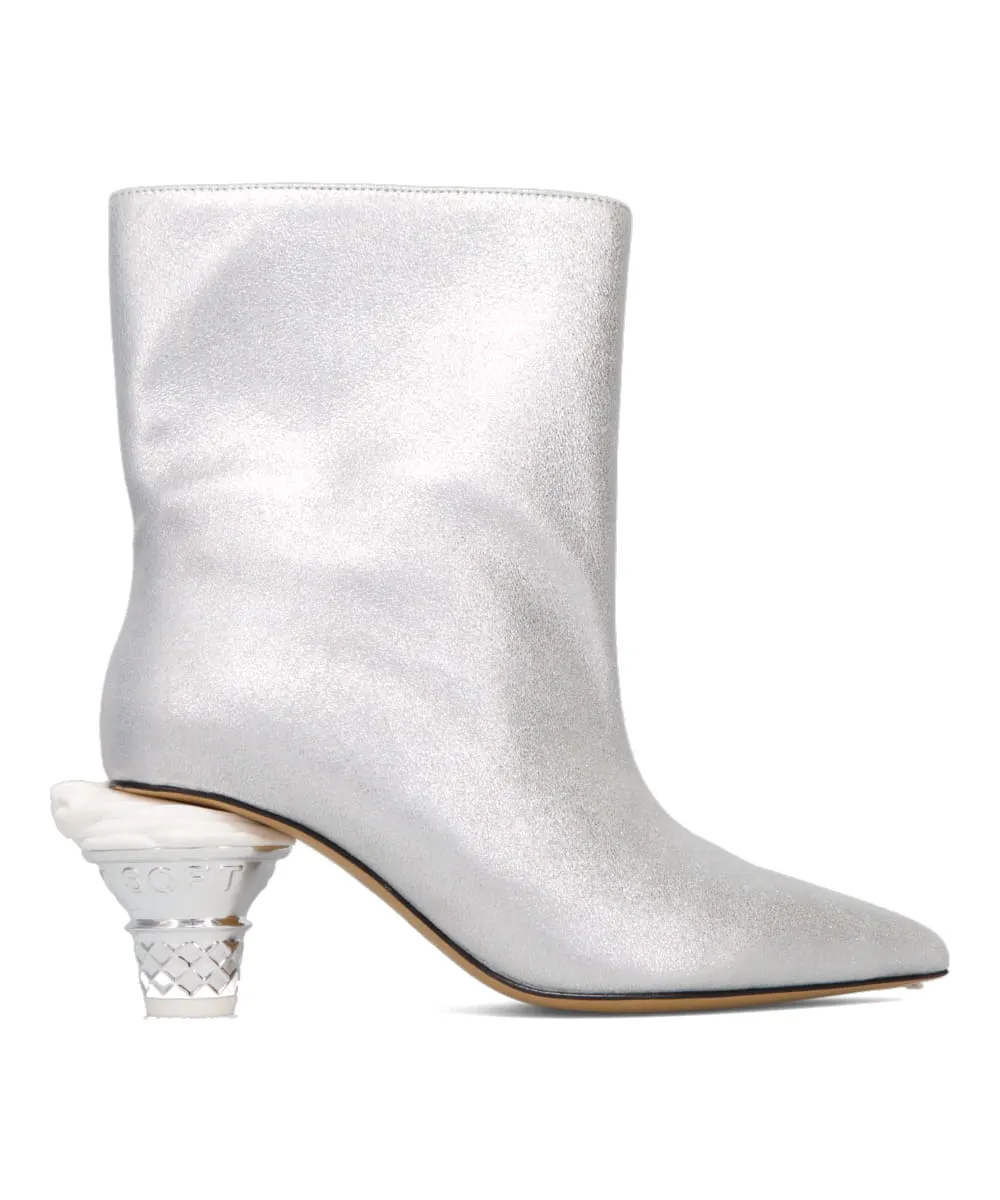 SOFT SERVE HEEL SHORT BOOTS