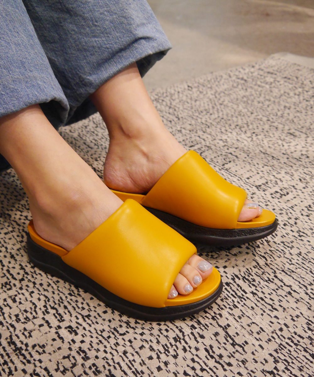 SYNTHETIC LEATHER SANDALS