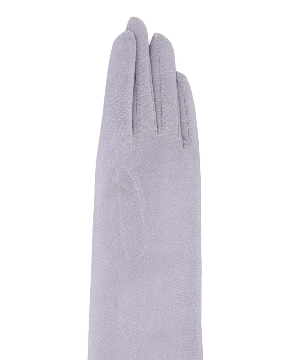 LAME JERSEY EVENING GLOVES