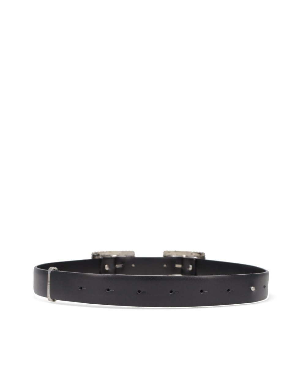 DOUBLE SQUARE BUCLE BELT