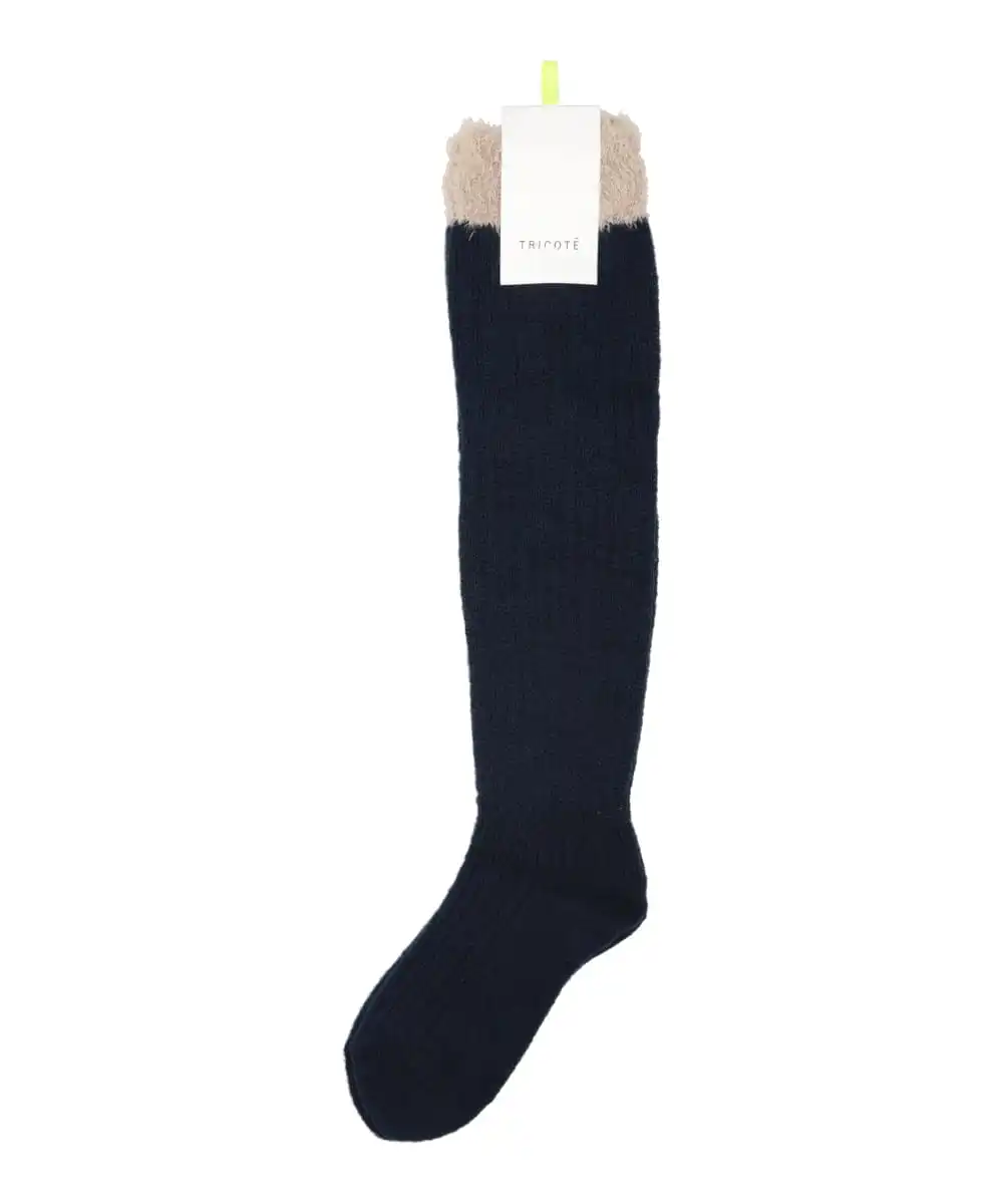 MOHAIR RIB LOOSE SOCKS