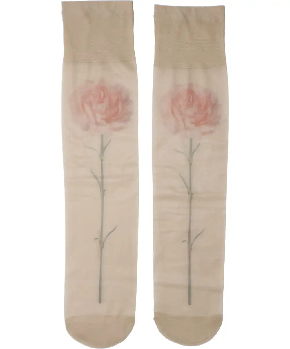 SHEER CARNATION SOCKS