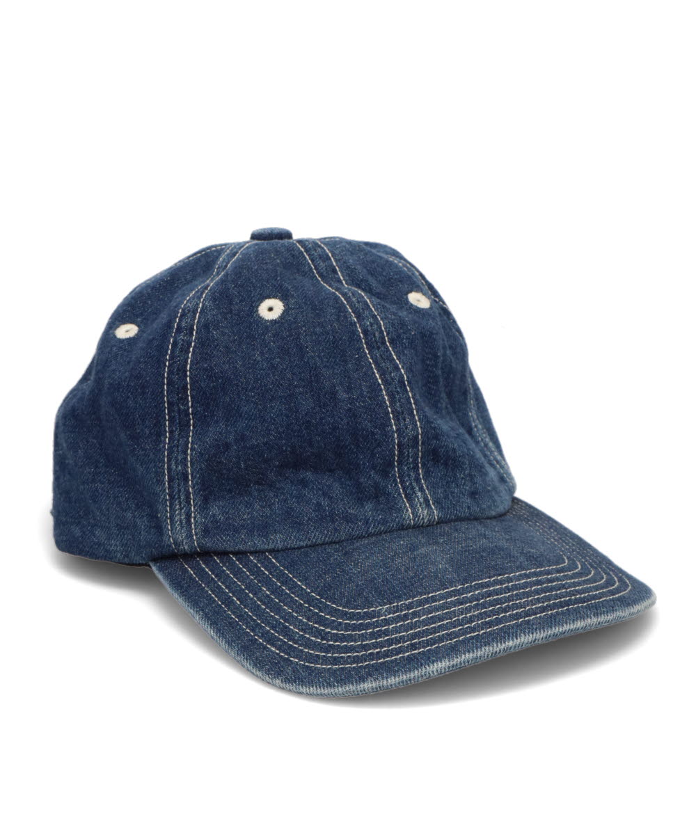 RECYCLED DENIM 6PANEL CAP