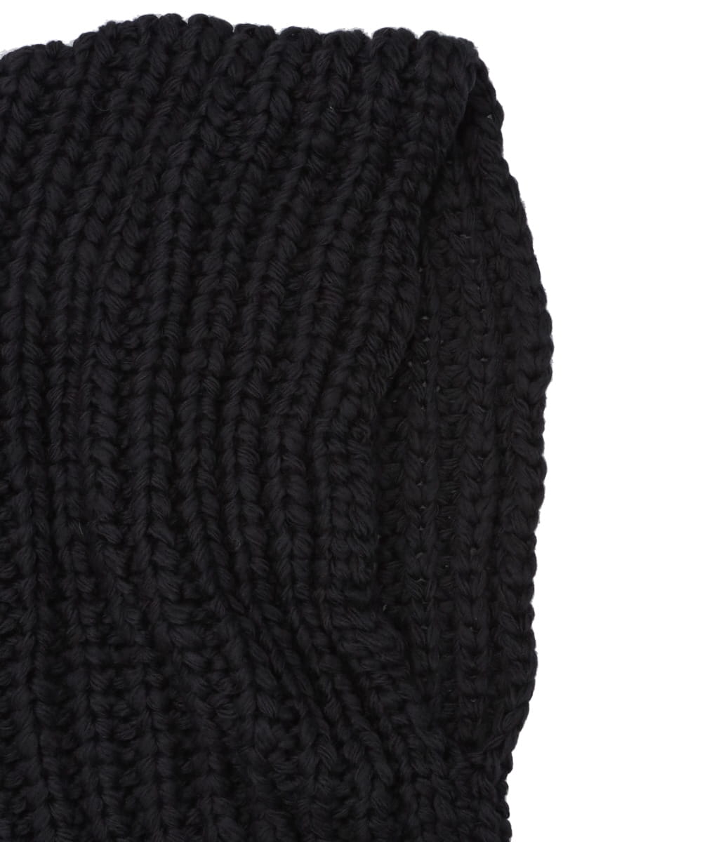 WOOL KNIT HOOD