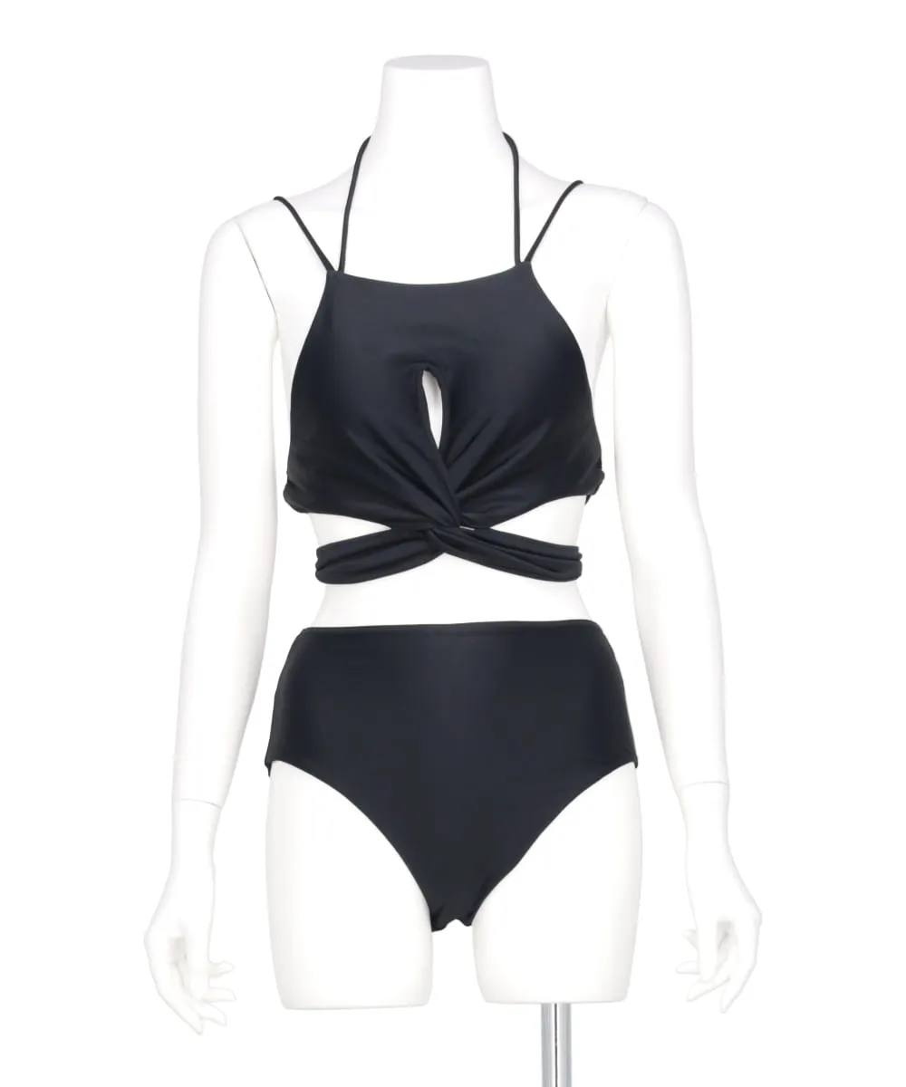 TWISETED TWO PIECE SWIMSUIT